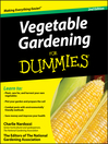 Cover image for Vegetable Gardening For Dummies